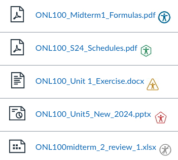files with panorama icons - blue circle, green hexagon, yellow triangle, red pentagon, and a gray circle with a strikethrough